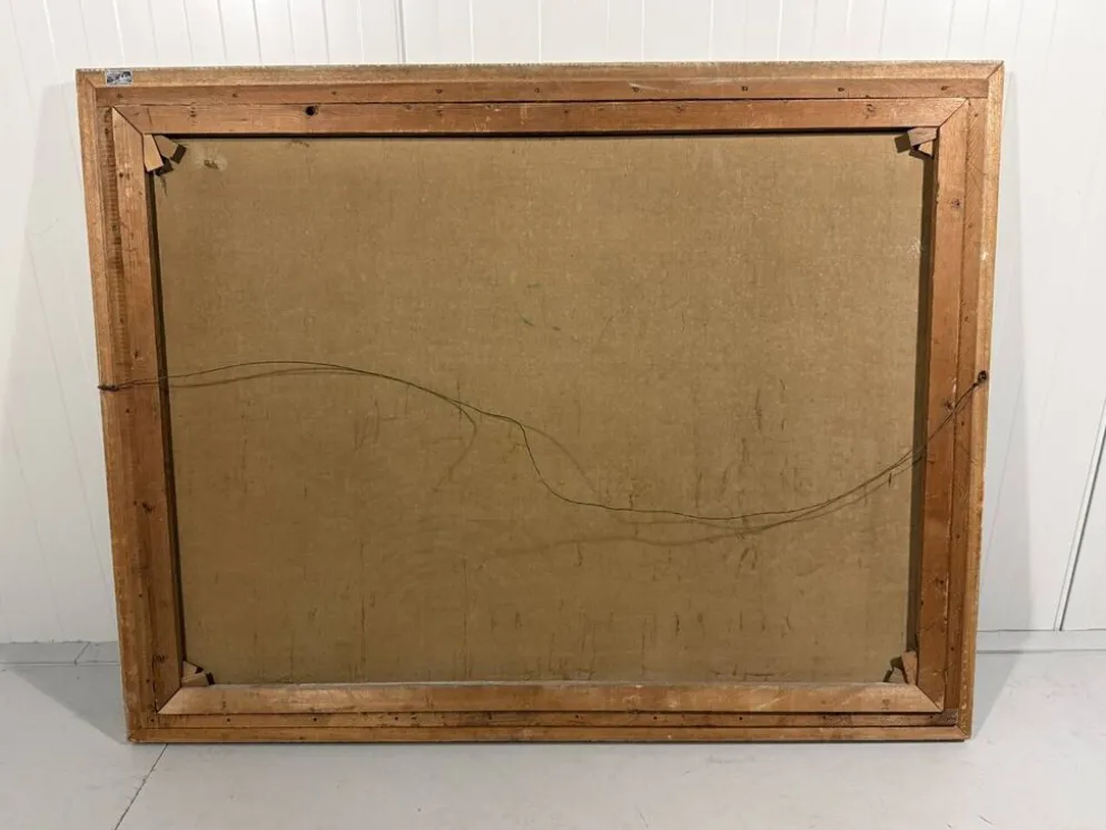 Grande peinture de nature morte des années 1960, 1962.