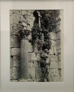 Grande photographie noir et blanc argentique XXe