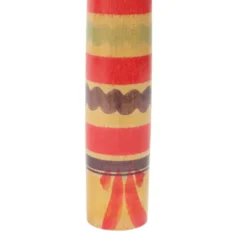 Grande poupée Kokeshi XL en bois massif Japon époque Showa 37 cm