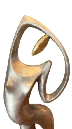 Grande sculpture Milo Martin – Femme stylisée – Bronze 1/8 – 53 cm