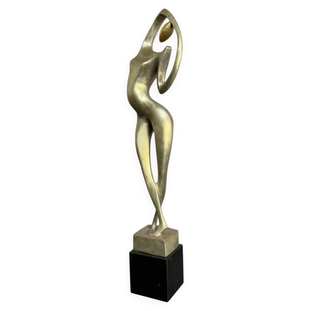 Grande sculpture Milo Martin – Femme stylisée – Bronze 1/8 – 53 cm