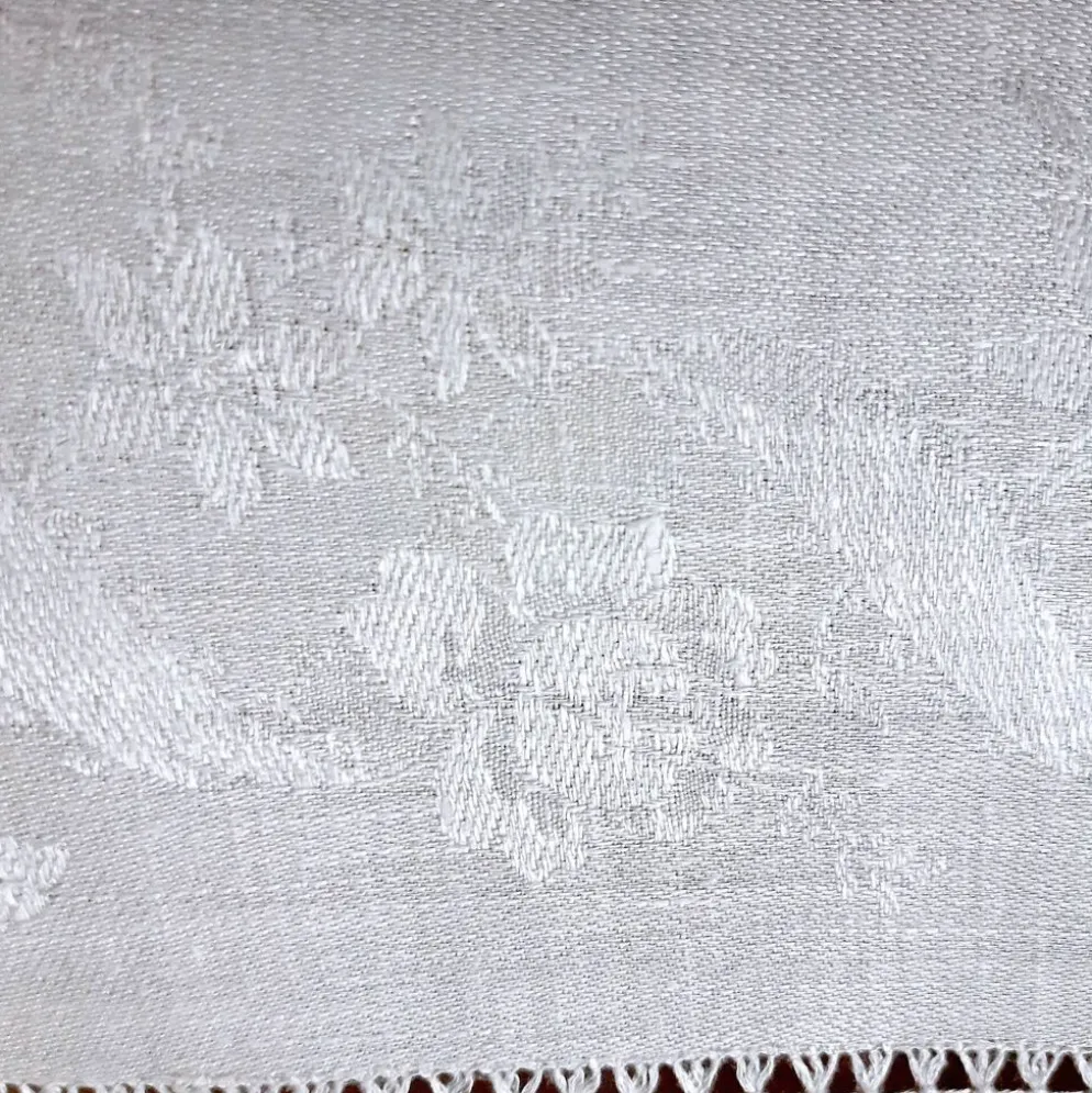 6 grandes serviettes de table 19ème, damassées, monogrammées "CB"