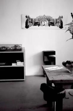 grandes œuvres d'art en noir et blanc / collage photo (160x50) téléphones