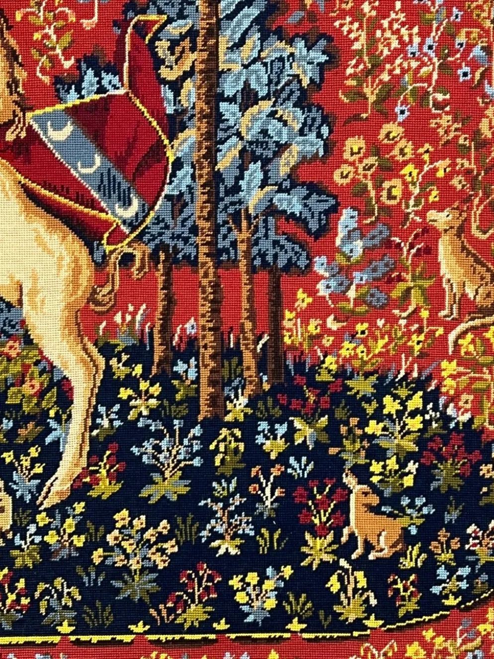 Grande tapisserie murale, « La Dame à la Licorne »