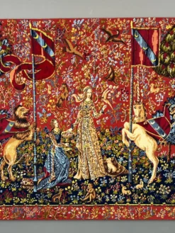 Grande tapisserie murale, « La Dame à la Licorne »
