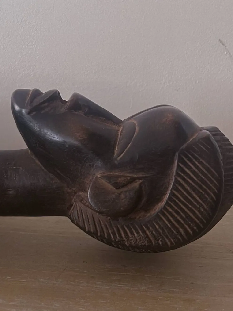 Grand jeu Awale Baoule en bois (Burkina Faso)