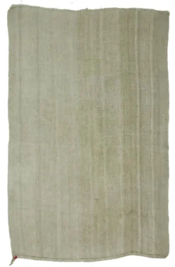 Grand Kilim Turc Konya 148x222 cm Uni Vintage Tissé Main
