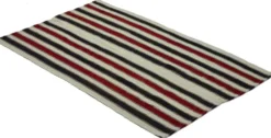 Grand Kilim Turc Konya 108x182 cm Vintage Rayé Tissé Main