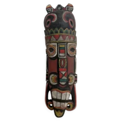 Grand masque totem africain