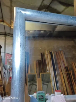 Grand miroir argenté ( modèle GATSBY )