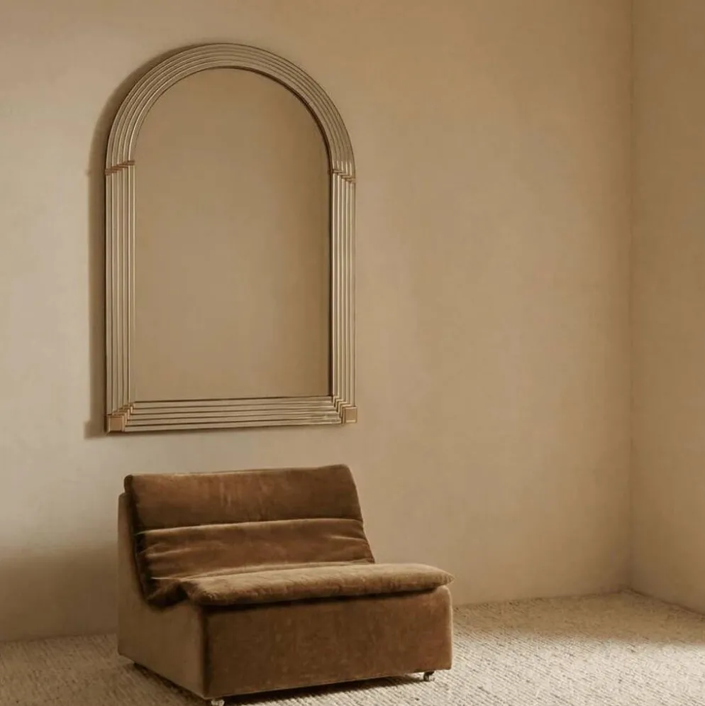 Grand miroir art déco - Circa 1970