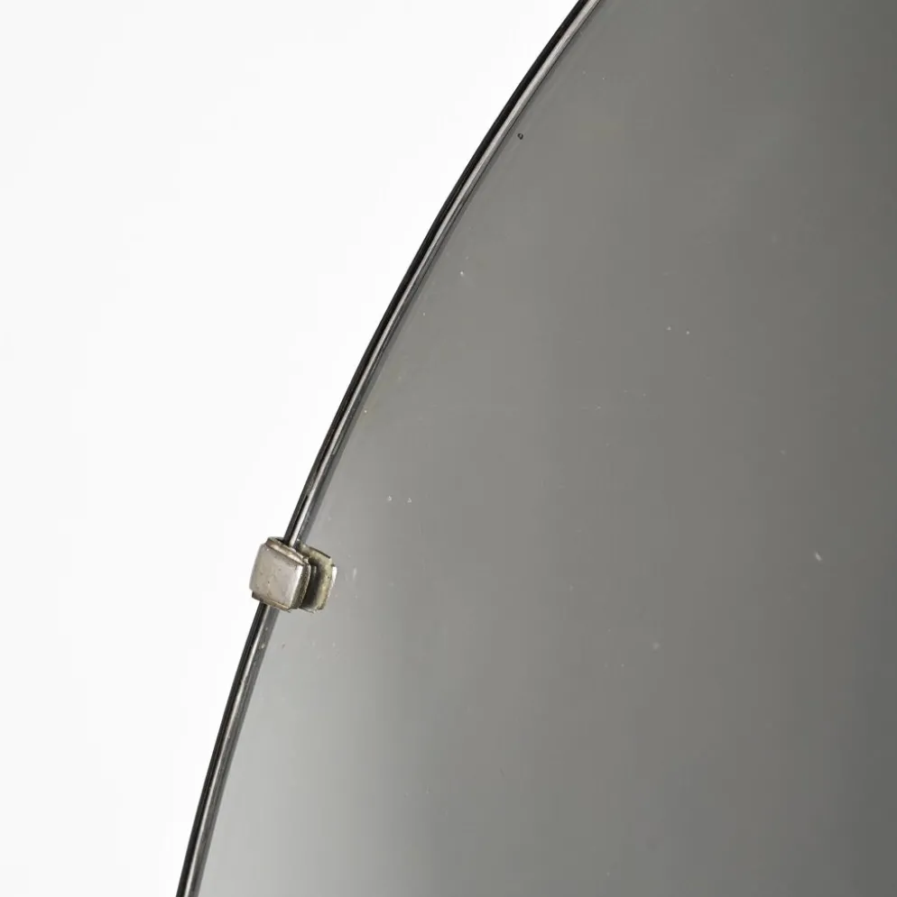 Grand miroir Art Déco en palissandre, France, circa 1930