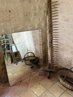 Grand miroir biseauté