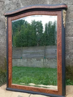 Grand miroir biseauté début XXème