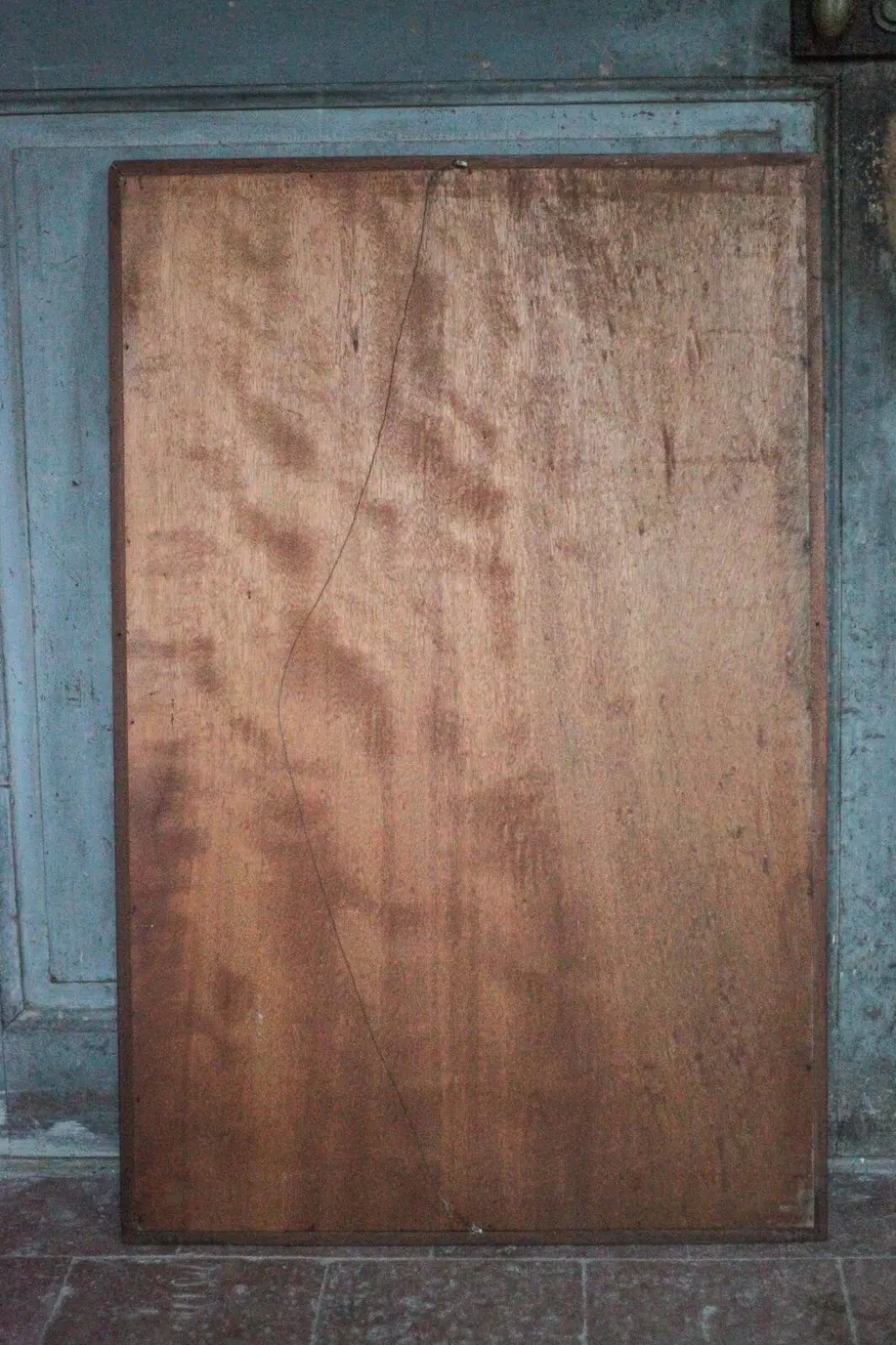 Grand miroir bois vintage, miroir mural, glace murale, scandinave style