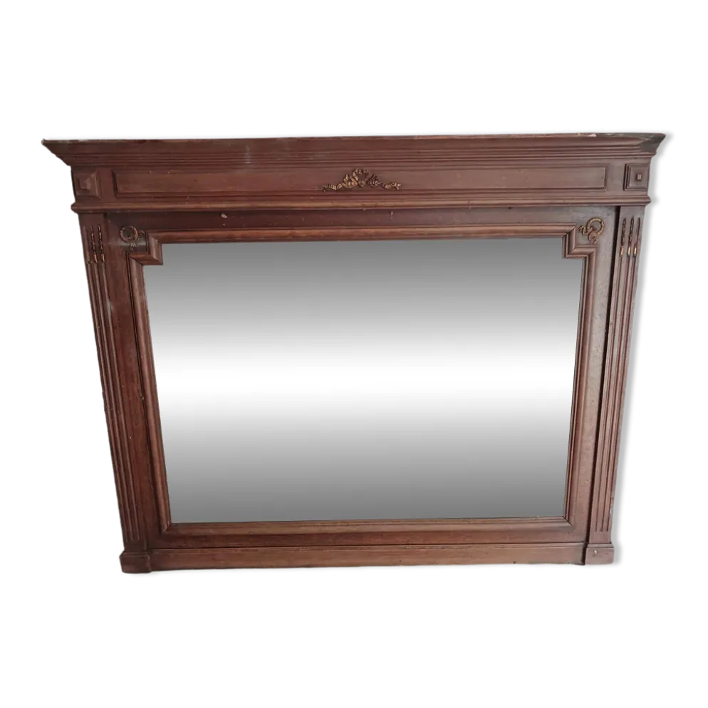 grand miroir de cheminée