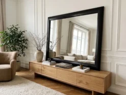 Grand Miroir d'Exception en Ébène — Maison Liaigre (180 x 150 cm)