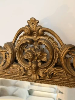 Grand miroir doré - 70xH107cm