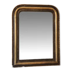 Grand miroir en bois doré de style Louis Philippe, France – fin du 19e siècle