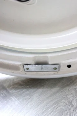 Grand Miroir Lumineux Rond Vintage Céramique Space Age 68cm - Année 70