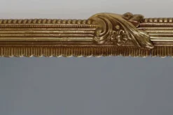 Grand miroir néoclassique en cuivre français, XXe siècle