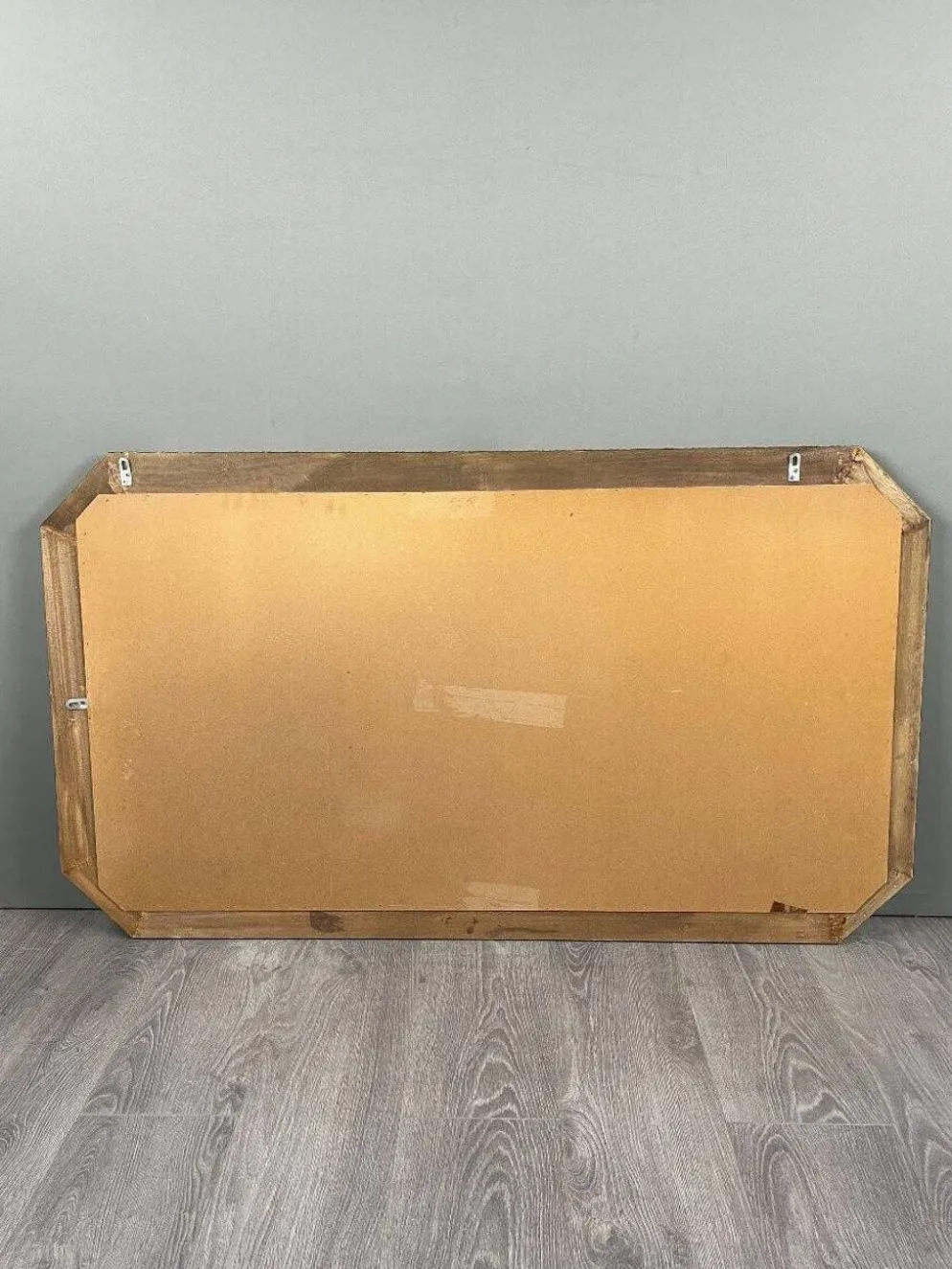 Grand miroir rectangulaire biseauté, XXe siècle