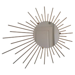 Grand miroir soleil vintage