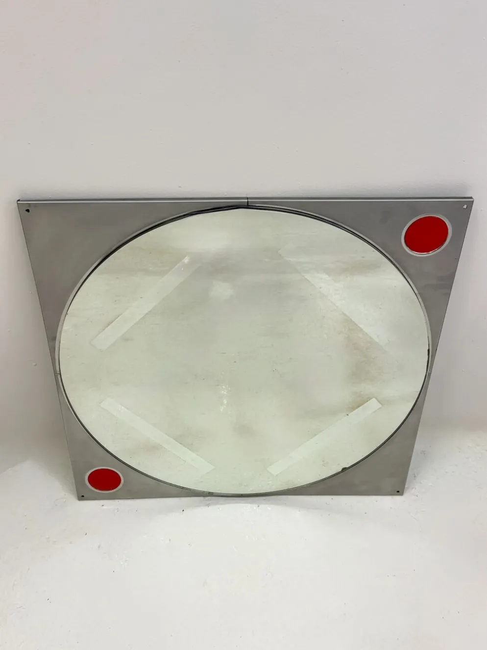 Grand miroir “Space Age” Italie — 1970s