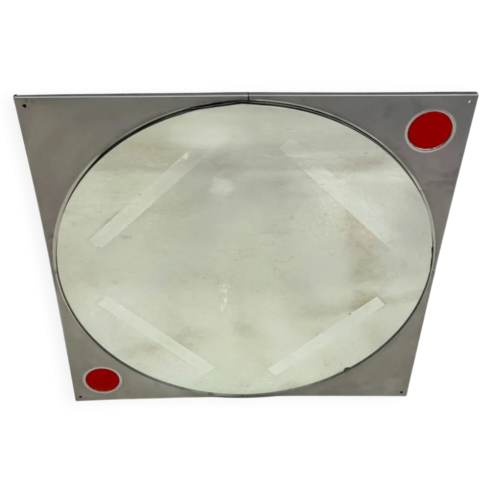 Grand miroir “Space Age” Italie — 1970s
