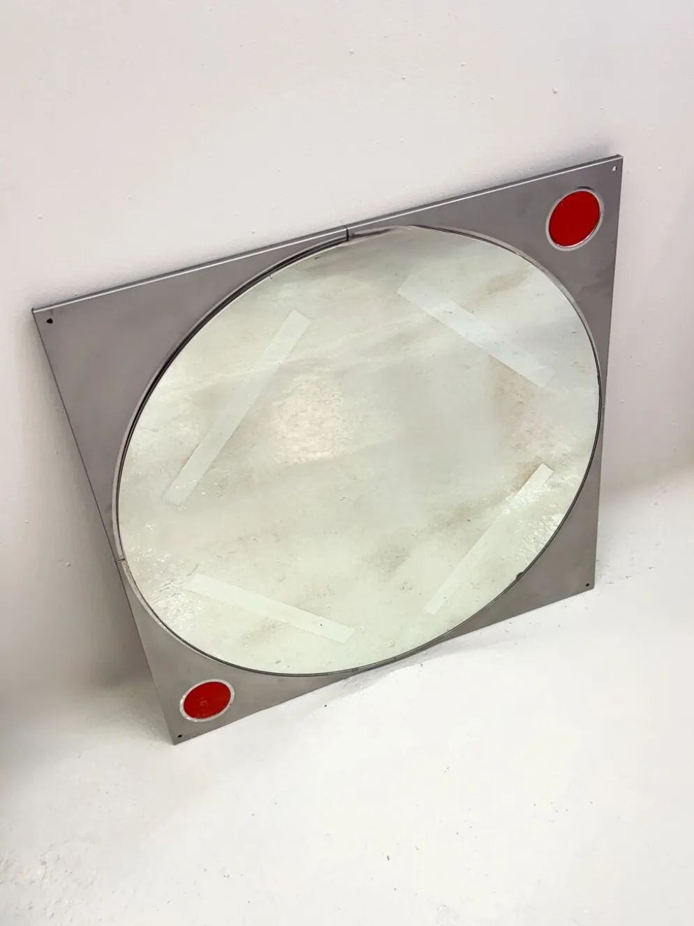 Grand miroir “Space Age” Italie — 1970s