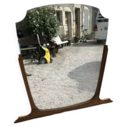 Grand miroir vintage 1950