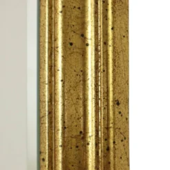 Grand miroir vintage Deknudt, design Hollywood Regency des années 1970.