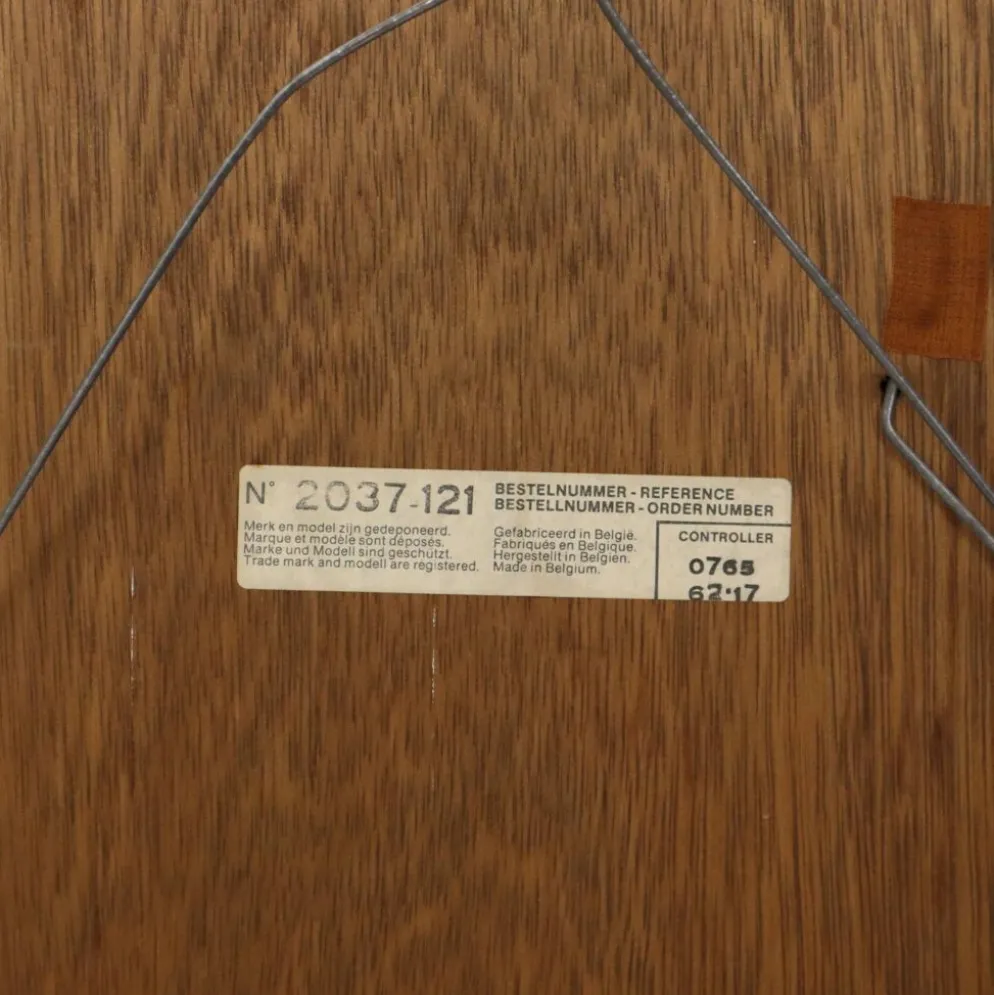 Grand miroir vintage Deknudt, design Hollywood Regency des années 1970.