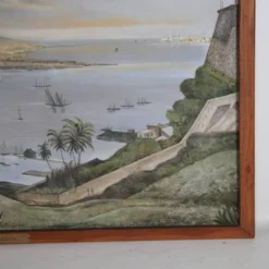 Grand tableau « le port de la Havane en 1890 »