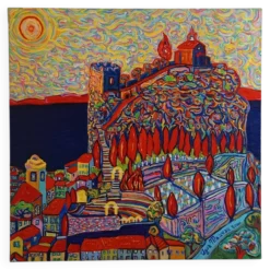 Grand tableau original d’Igor Marceau (1999) –