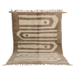 Grand tapis beni ouarain, 280 x 205 cm