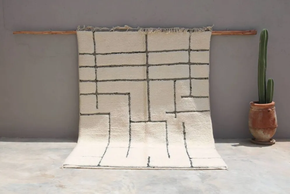 Grand tapis Beni Ouarain, 310 x 210 cm - G1023