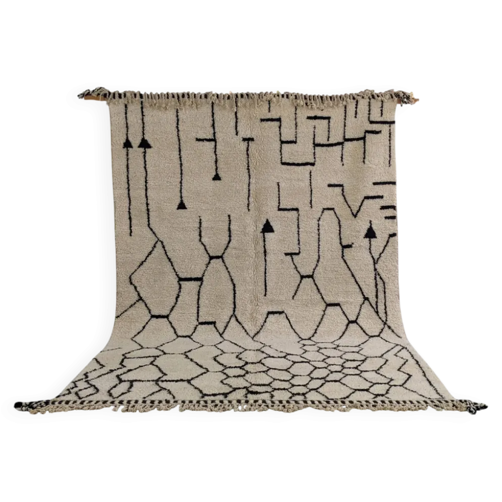 Grand tapis Beni Ouarain, 320 x 215 cm || 10,5 x 7,05 pieds, G-378
