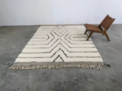 Grand tapis Beni Ouarain, 295 x 215 cm || 9,68 x 7,05 pieds, G-384