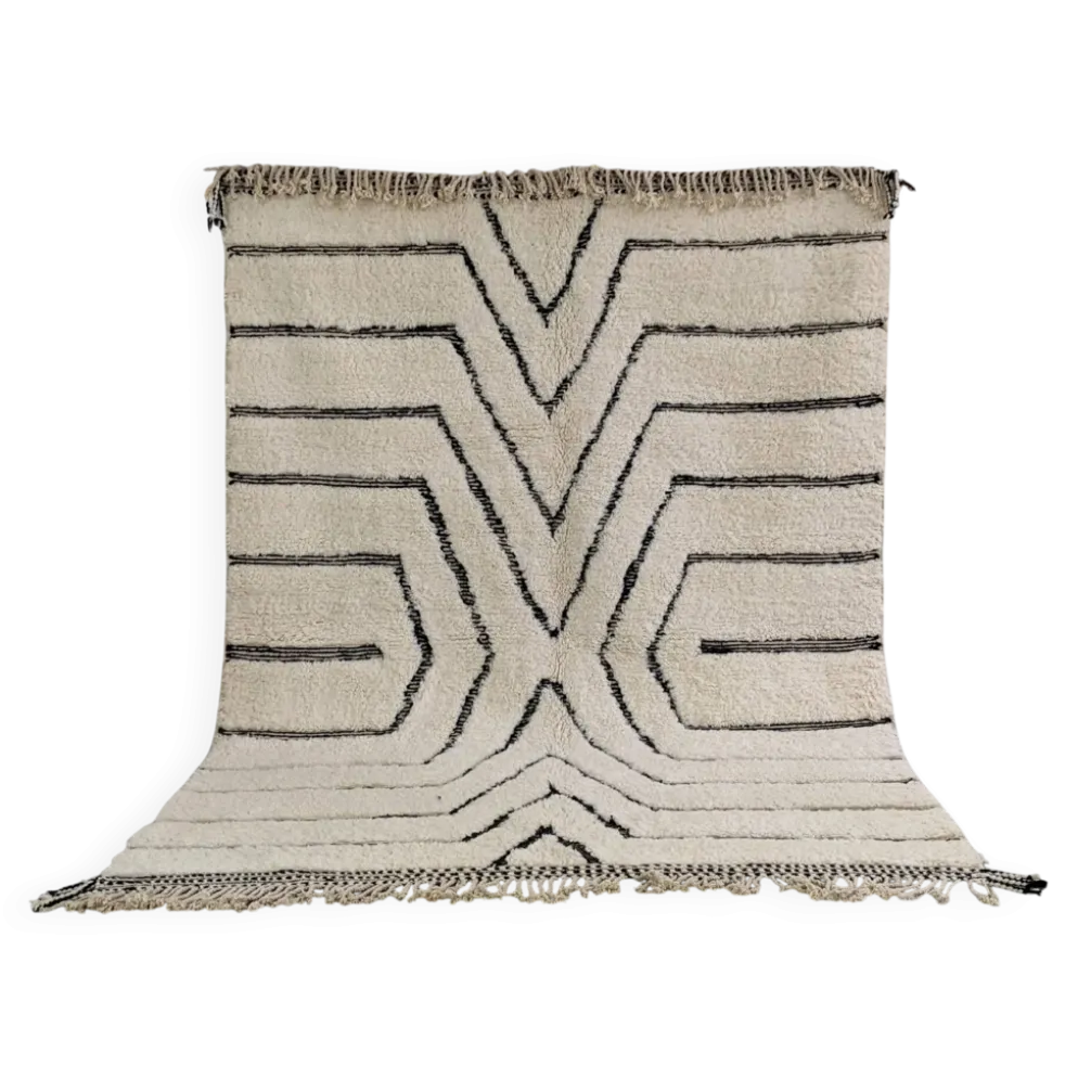 Grand tapis Beni Ouarain, 295 x 215 cm || 9,68 x 7,05 pieds, G-384