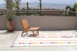 Grand tapis coloré fait main, 285 x 200 cm - G1028