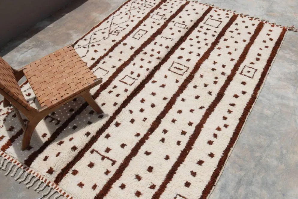 Grand tapis coloré fait main, 295 x 205 cm - G1035