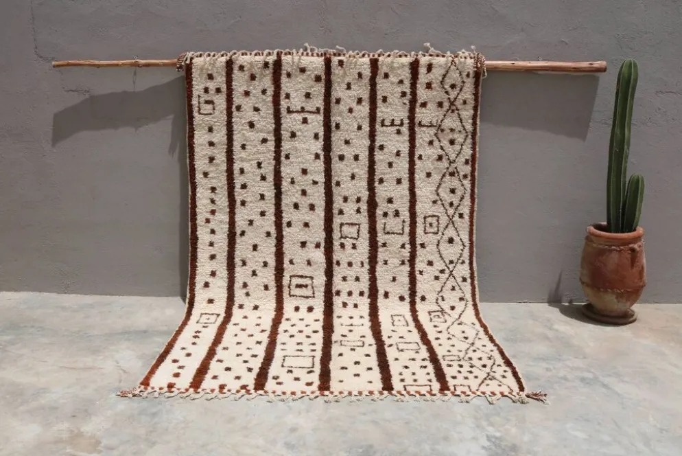 Grand tapis coloré fait main, 295 x 205 cm - G1035