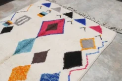 Grand tapis coloré fait main, 325 x 190 cm - G1031