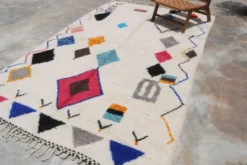 Grand tapis coloré fait main, 325 x 190 cm - G1031