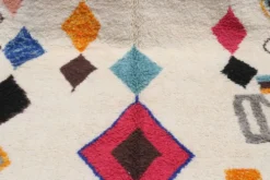 Grand tapis coloré fait main, 325 x 190 cm - G1031