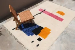 Grand tapis coloré fait main, 310 x 195 cm - G1052