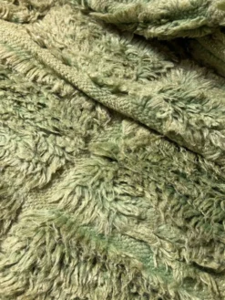 grand tapis mrirt berbere ancien vert / beige, 2m90 x 1m95