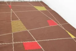 Grand tapis ou moquette à motif géométrique, 1959