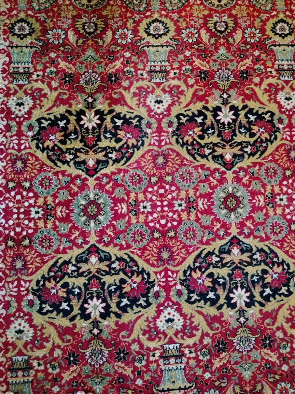 Grand tapis vintage
